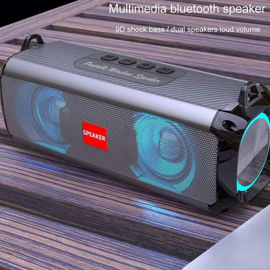 Portable Bluetooth Speaker with Hi Res Audio Extended Bass and Treble Wireless HiFi High Quality Super Volume Speakers