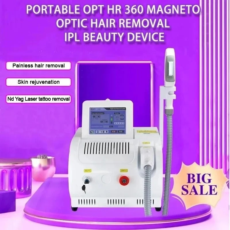 OPT ipl hair removal laser professional Machine light Laser permanent Hair Removal Device Depilation Machine epilator for women