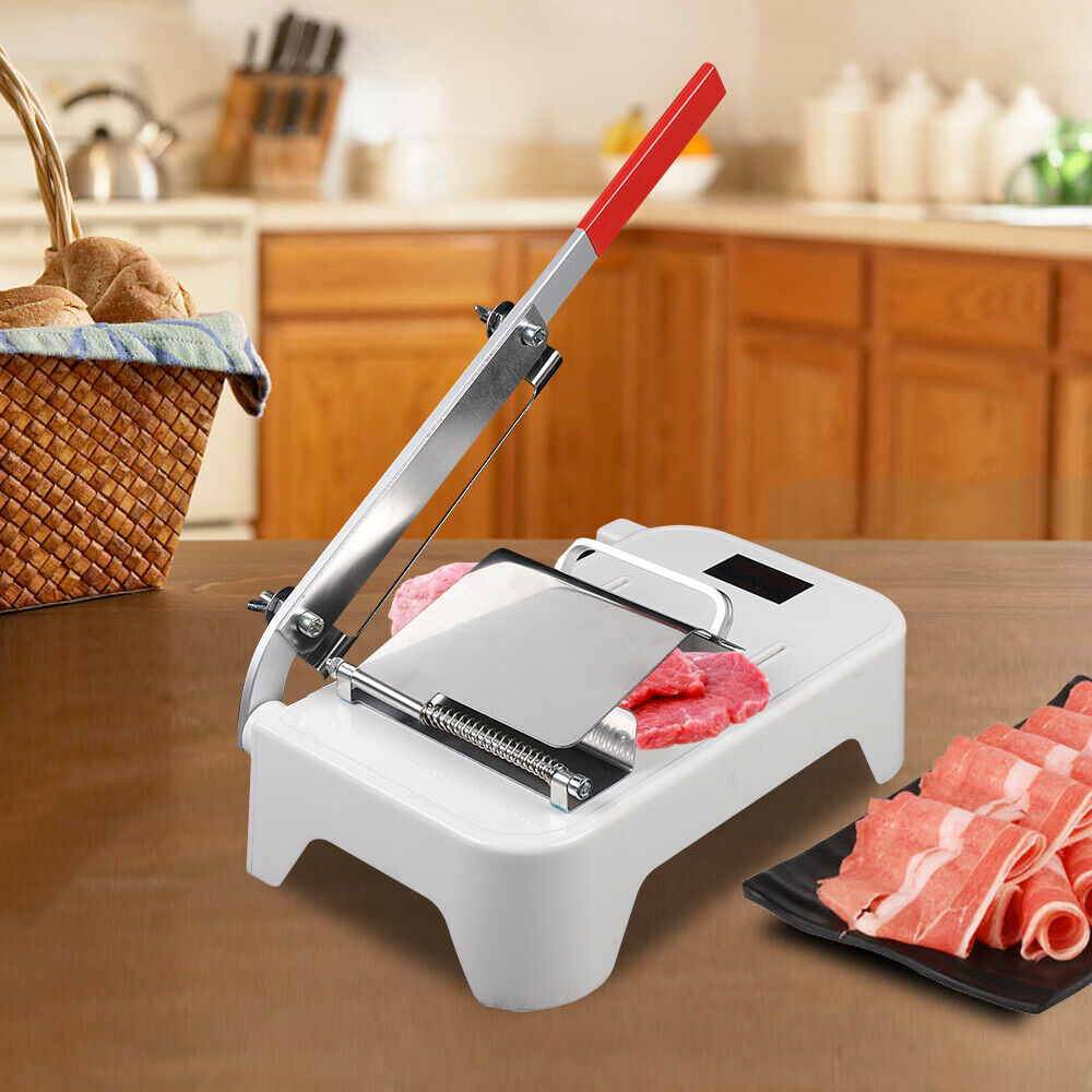 Multifunctional Commercial Manual Frozen Meat Slicer Mutton Ham Beef Cutter Cutting Machine Home Application